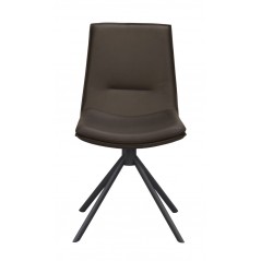 RO Lowell Swivel Chair Brown/Black